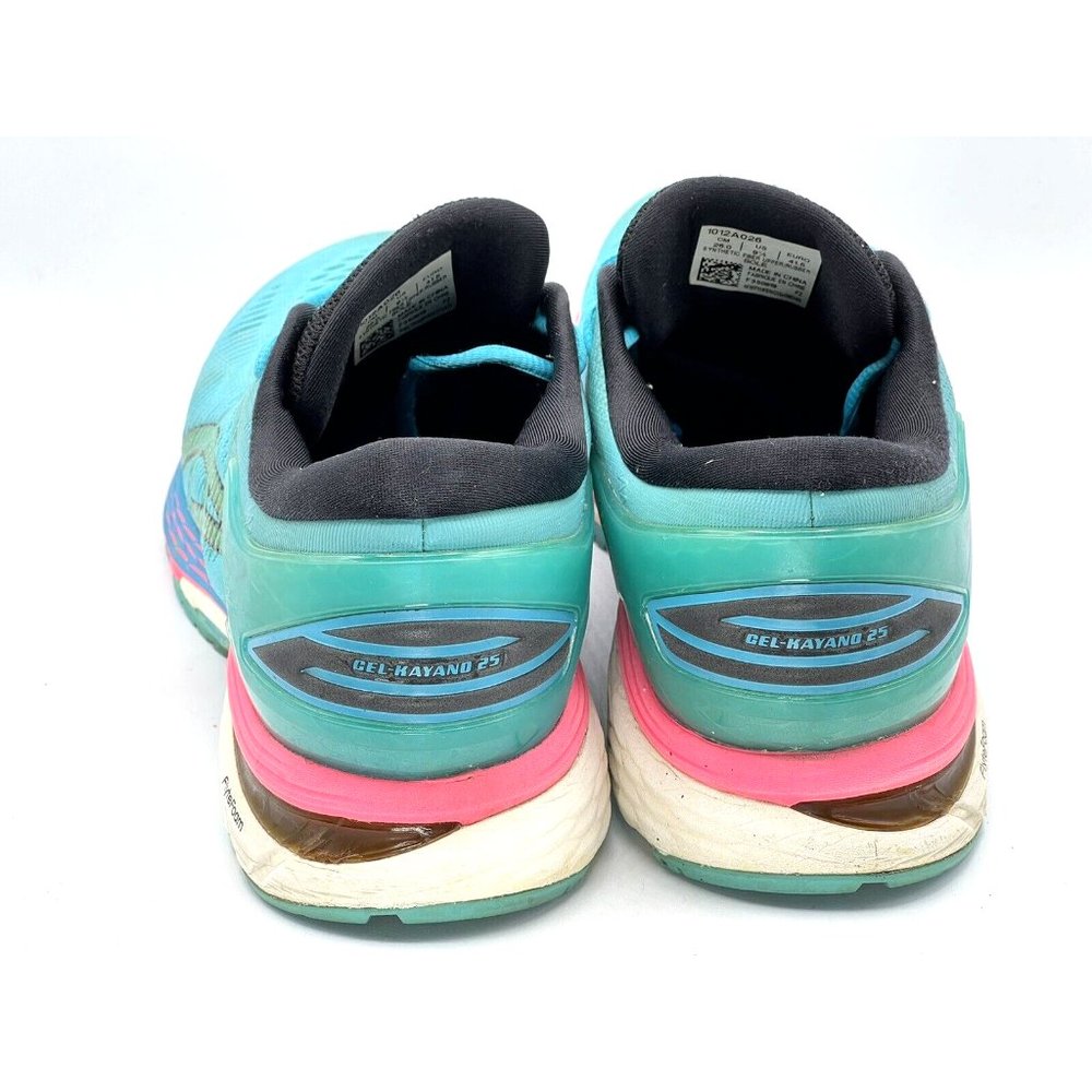 Asics Gel-Kayano 25 Blue Athletic Running Jogging Shoes Women's Size 9.5 - Picture 9 of 11
